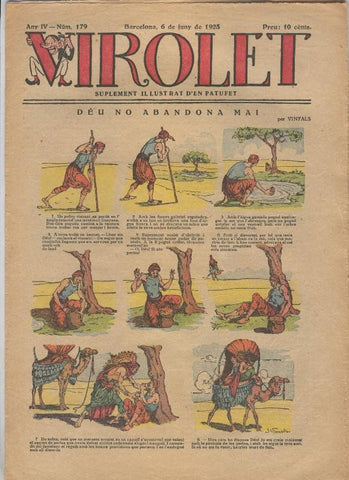 Virolet suplement illustrat d,en Patufet numero 179 del 6.06.1925