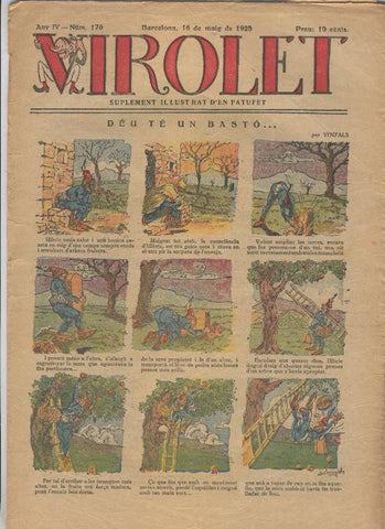 Virolet suplement illustrat d,en Patufet numero 176 del 16.05.1925