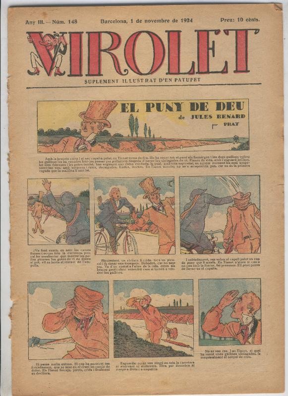 Virolet suplement illustrat d,en Patufet numero 148 del 1.11.1924
