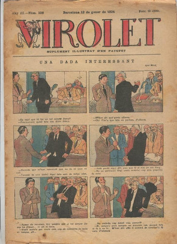 Virolet suplement illustrat d,en Patufet numero 106 del 12.01.1924