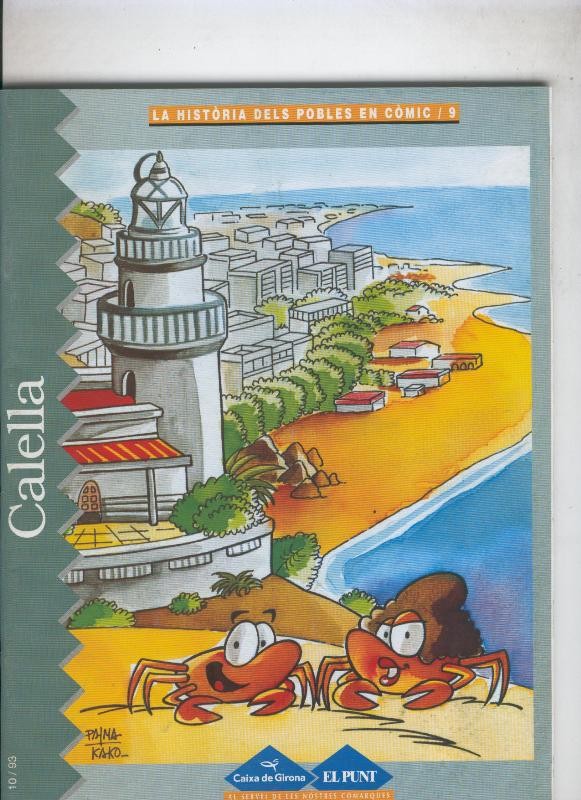 La historia dels pobles en comic: Calella