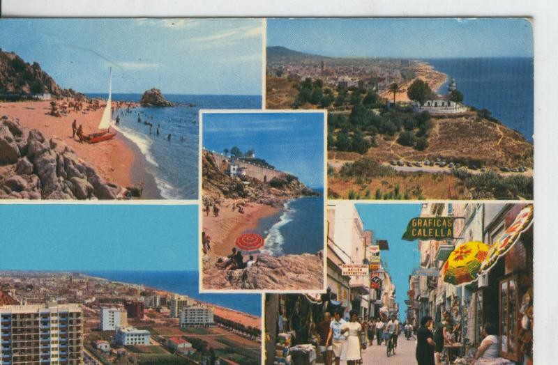 Postal 07687 : Calleta vistas varias