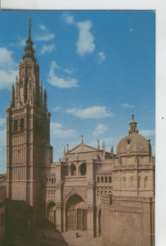 Postal 07717 : Fachada principal de la catedral de Toledo