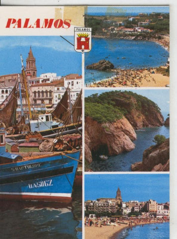 Postal 07733 : Palamos, vistas varias