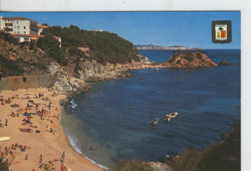 Postal 07805 : Costa Brava, Comptat de Sant Jordi, al fondo Palamos