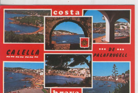 Postal 07815 : Costa Brava, Calella de Palafrugell, vistas varias