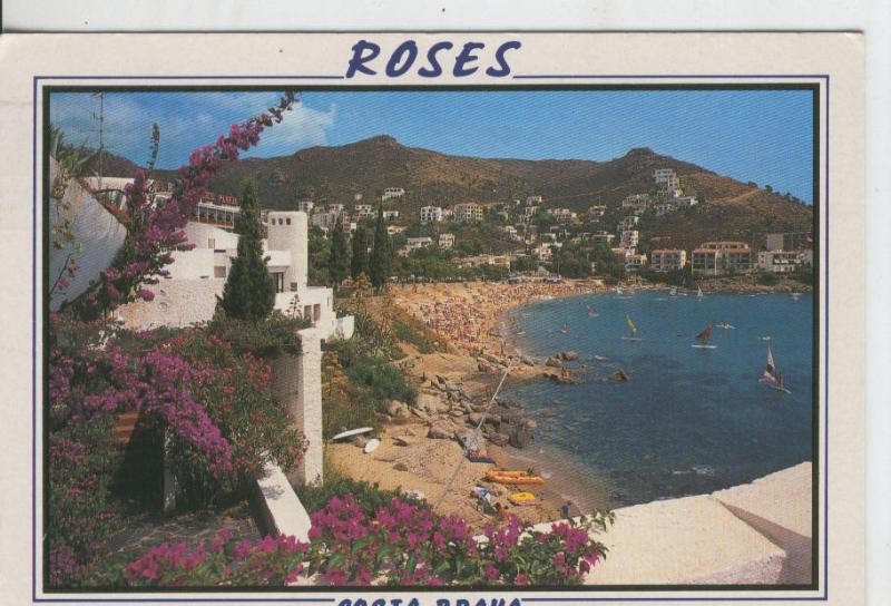 Postal 07821 : Costa Brava, Rosas, Canyelles petites