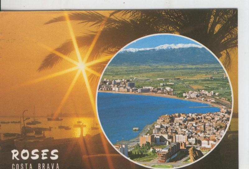 Postal 07826 : Costa Brava, Rosas 