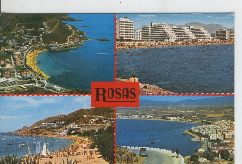 Postal 07829 : Costa Brava, Rosas 