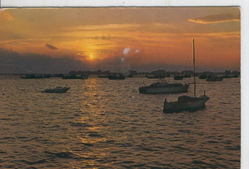 Postal 07840 : Costa Brava, Rosas, atardecer