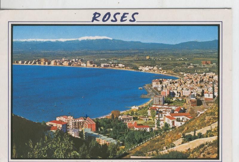 Postal 07847 : Costa Brava, Rosas, vistas