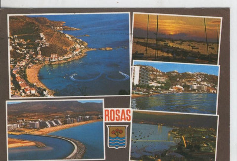 Postal 07851 : Costa Brava, Rosas, vistas