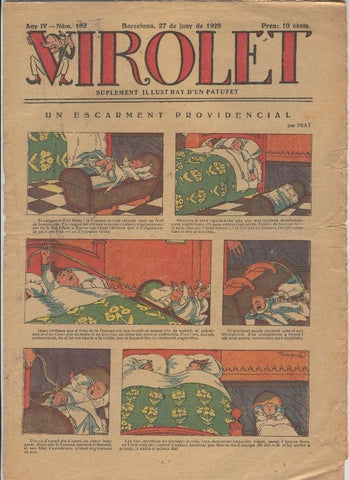 Virolet suplement illustrat d,en Patufet numero 182 del 27.06.1925