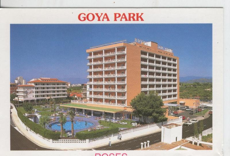Postal 07855 : Costa Brava, Rosas : Hotel Goya Park