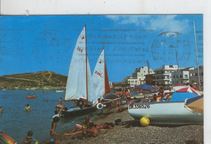 Postal 07865 : Costa Brava, Llança: vista playa