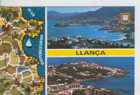 Postal 07868 : Costa Brava, Llança, vistas
