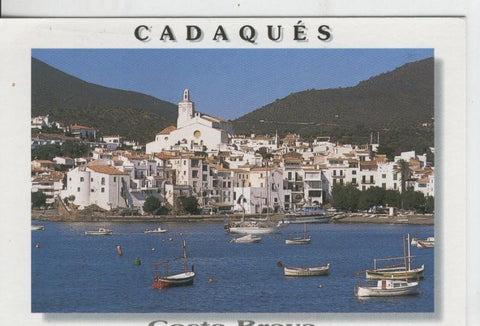 Postal 07876 : Costa Brava, Cadaques