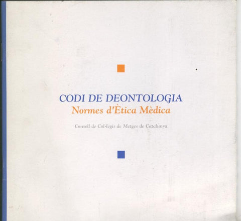 Codi de deontologia