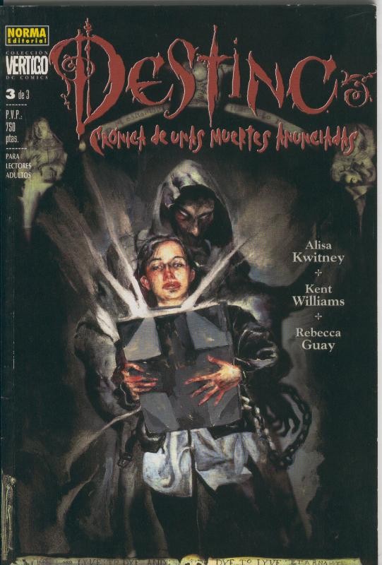 Coleccion Vertigo numero 065: Destino: Cronica de unas muertes anunciadas numero 3