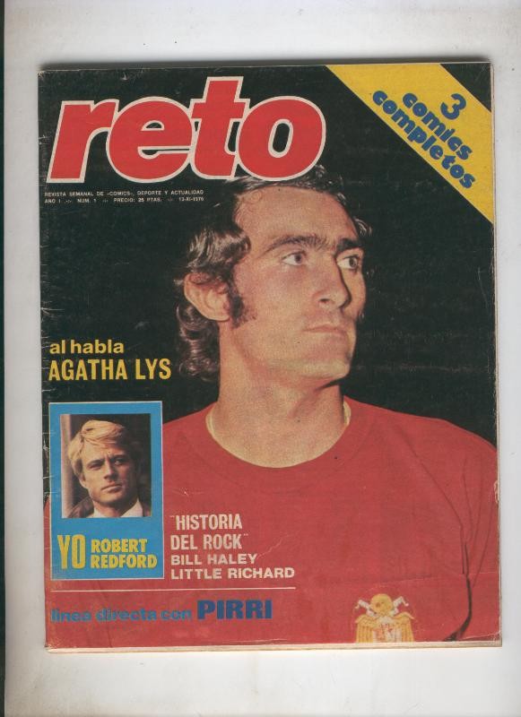 Reto revista de comic y actualizad numero 1, 13.11.1976