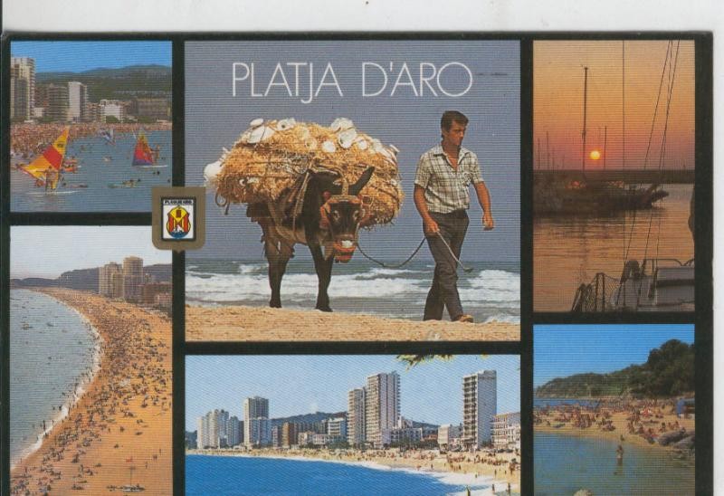 Postal 07948 : Playa de Aro,. vistas varias