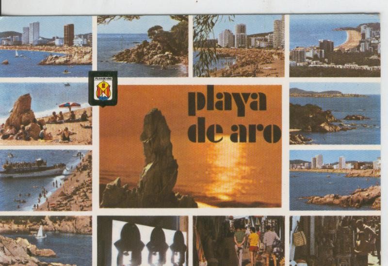 Postal 07957 : Playa de Aro, vistas varias