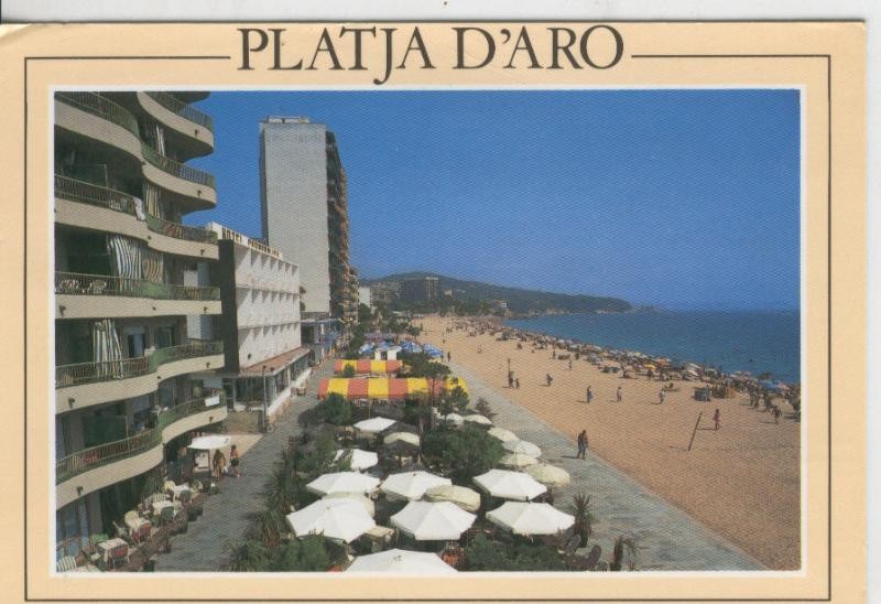 Postal 07962 : Playa de Aro, passeig maritim
