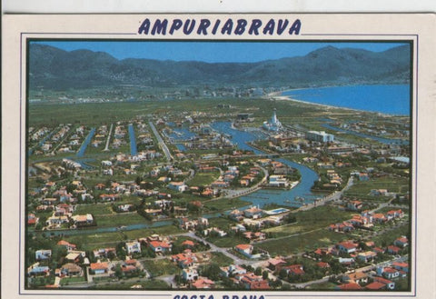 Postal 07982 : Costa Brava: Empuria, vista aerea