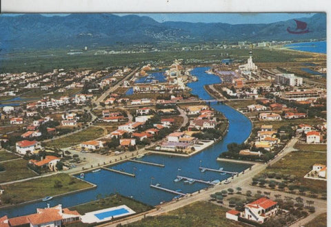 Postal 07985 : Costa Brava: Empuria, vista aerea