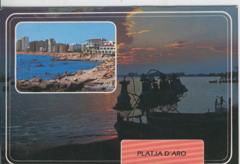 Postal 07986: Costa Brava: Playa de Aro: vistas