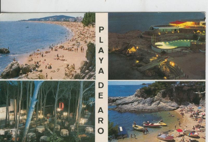 Postal 07987: Costa Brava: Playa de Aro: vistas