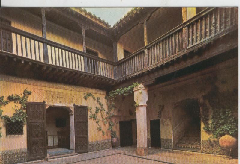 Postal 07989: Toledo,patio de la casa del Greco