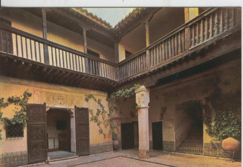 Postal 07989: Toledo,patio de la casa del Greco