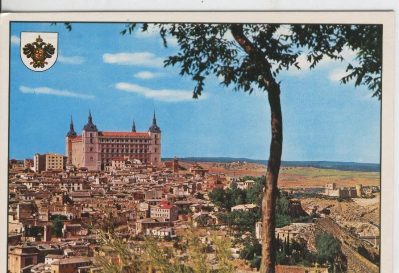 Postal 07991: Toledo, vista de El Alcazar