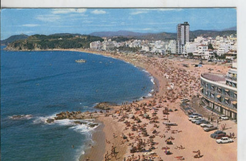 Postal 08006 : Lloret de Mar: vista de la playa