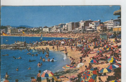 Postal 08012 : Lloret de Mar: vista playa