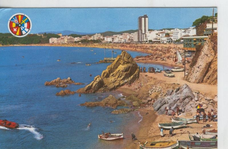 Postal 08013 : Lloret de Mar: vista desde la Caleta