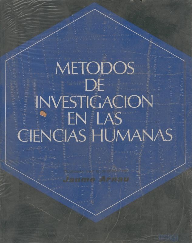 Metodos de investigacion en las ciencias humanas