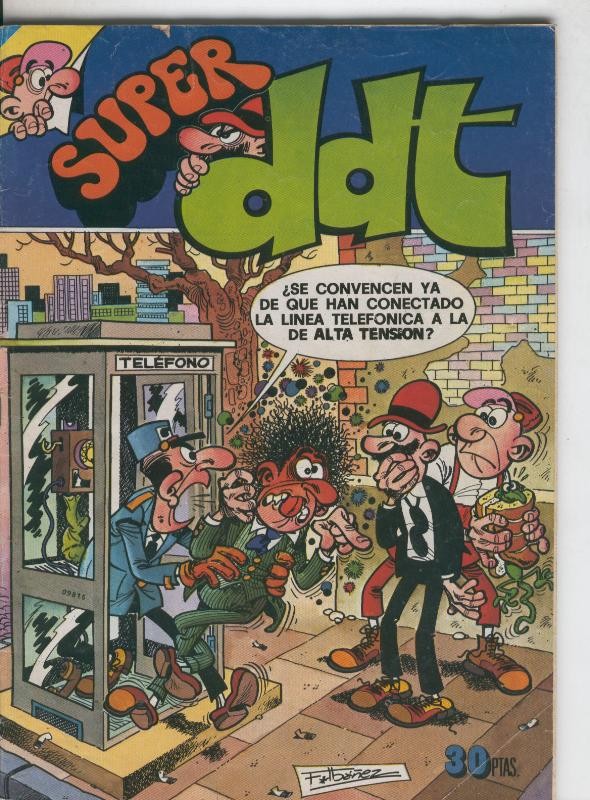 Super DDT numero 050: (numerado 1 en trasera)