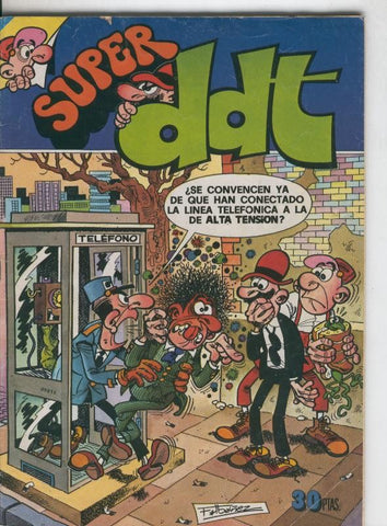 Super DDT numero 050: (numerado 1 en trasera)