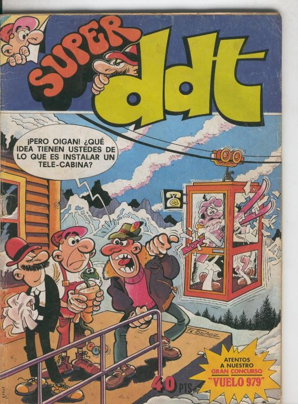 Super DDT numero 070: (numerado 1 en trasera) (aviejado)