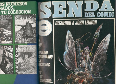 Tomo con Senda del Comic numero 7 y 8-Vilan colecccion de 4 numeros