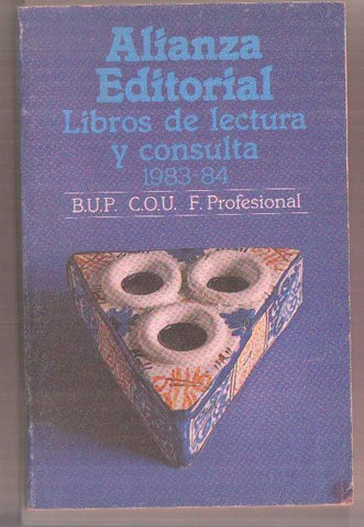 Libros de lectura y consulta 1983-84. B.U.P. CO.U. F. Profesional