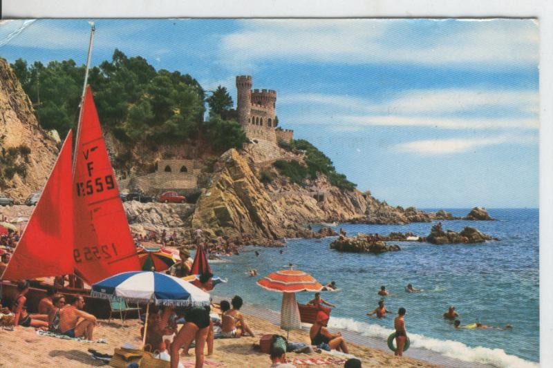 Postal 08031 : Lloret de Mar: La Caleta