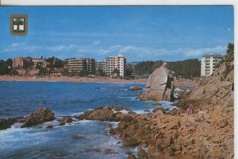 Postal 08037 : Lloret de Mar: playa Fanals