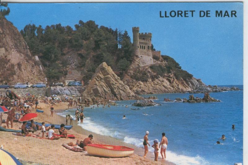 Postal 08039 : Lloret de Mar: Playa