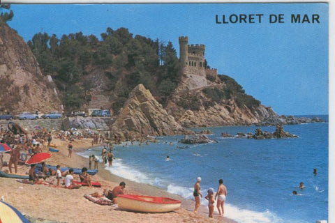 Postal 08039 : Lloret de Mar: Playa