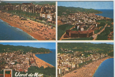 Postal 08044 : Lloret de Mar: vistas varias