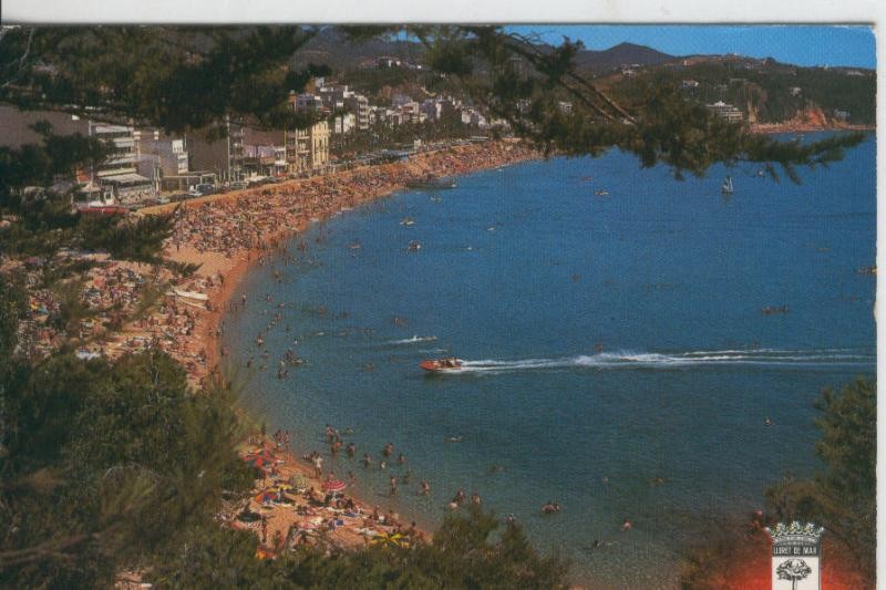 Postal 08050 : Lloret de Mar: Playa