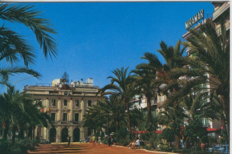 Postal 08054 : Lloret de Mar: Paseo y Ayuntamiento